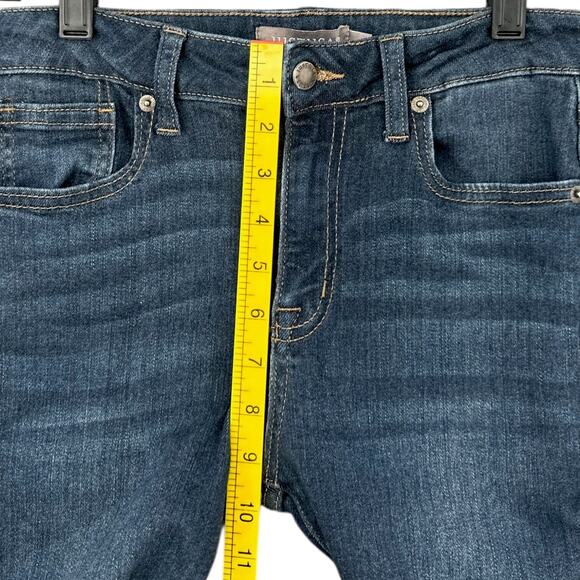 Just USA Blue 5 Pocket Stretch Soft Skinny High‎ Rise Slim Fit Jeans Type Size 6 - Picture 7 of 8